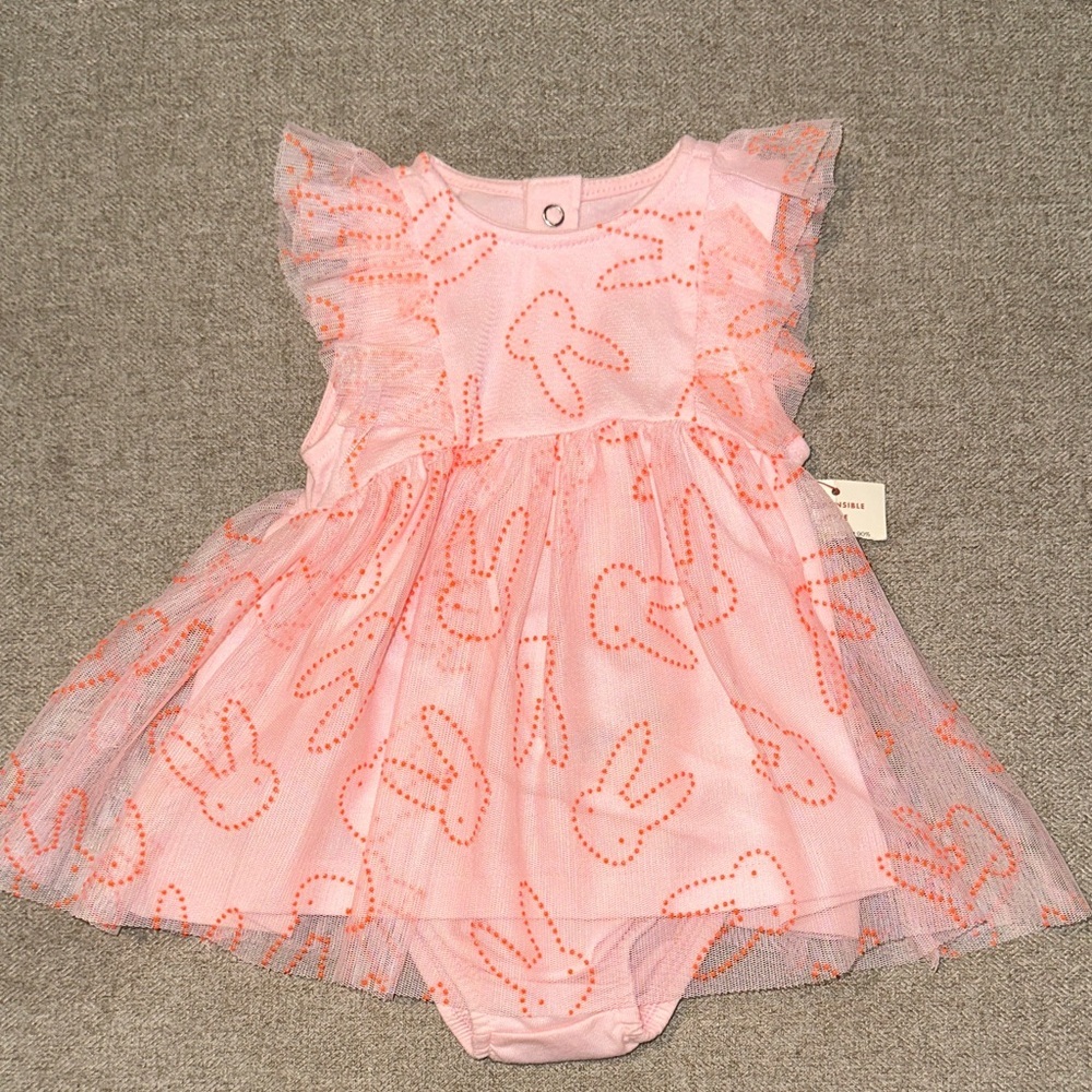 Cat & Jack Pink Bunny Dress